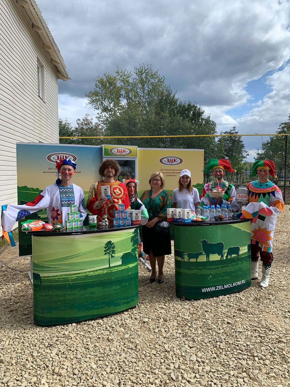 ЗМК принял участие в празднование 330-летия поселка Васильево 