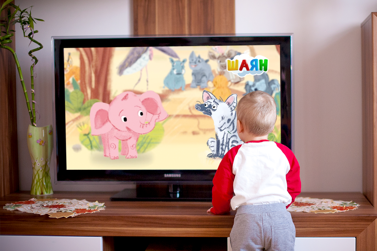 Мультфильм про Обнимаму и Обнимашку покажут на татарском телевидении