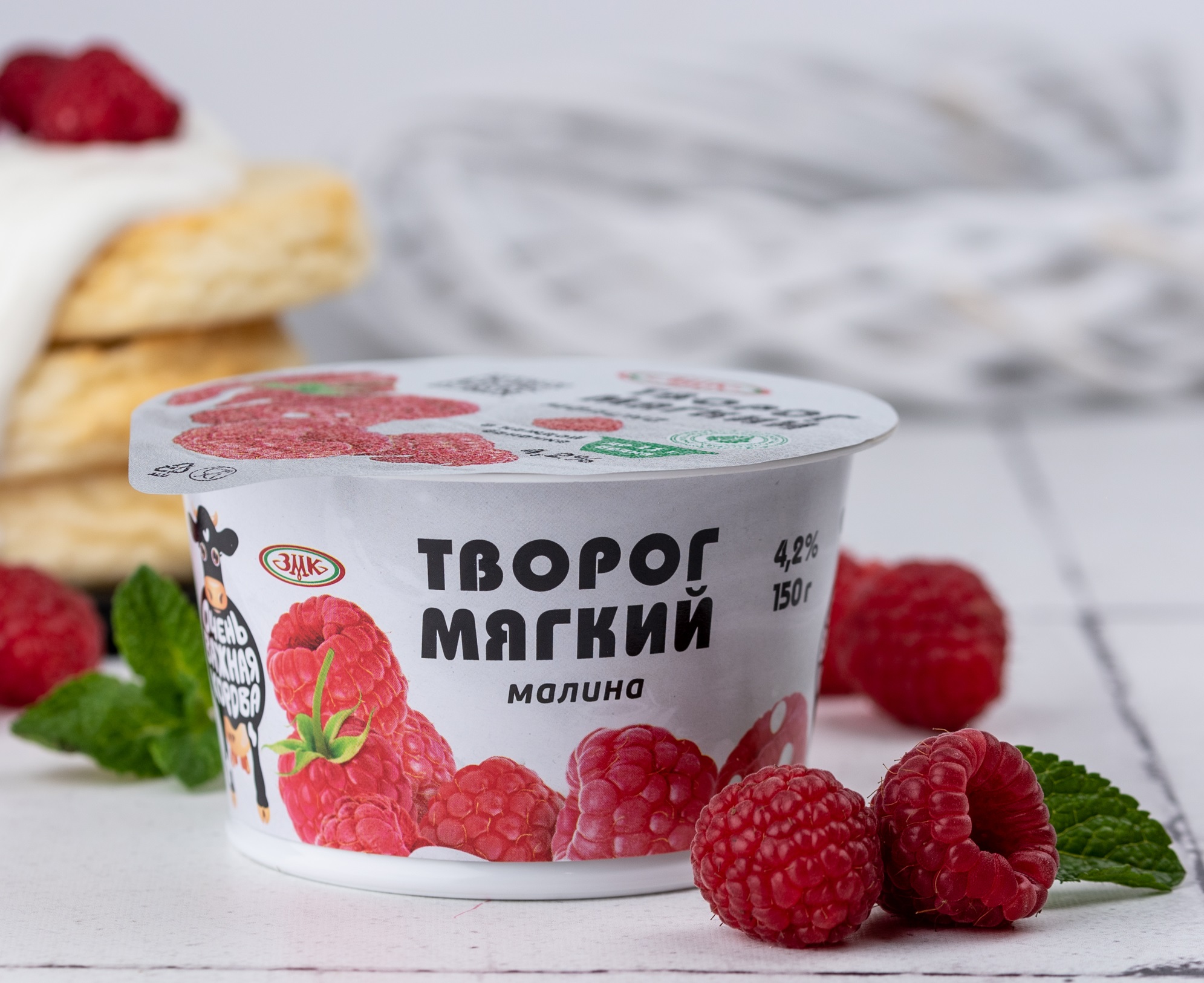 ЗМК выпустил новой вкус мягкого творога «Очень важная корова»