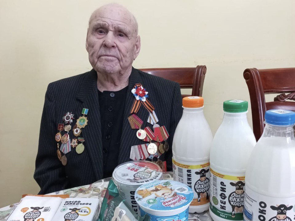 Самому старшему ветерану, над которым ЗМК взял шефство – 106 лет