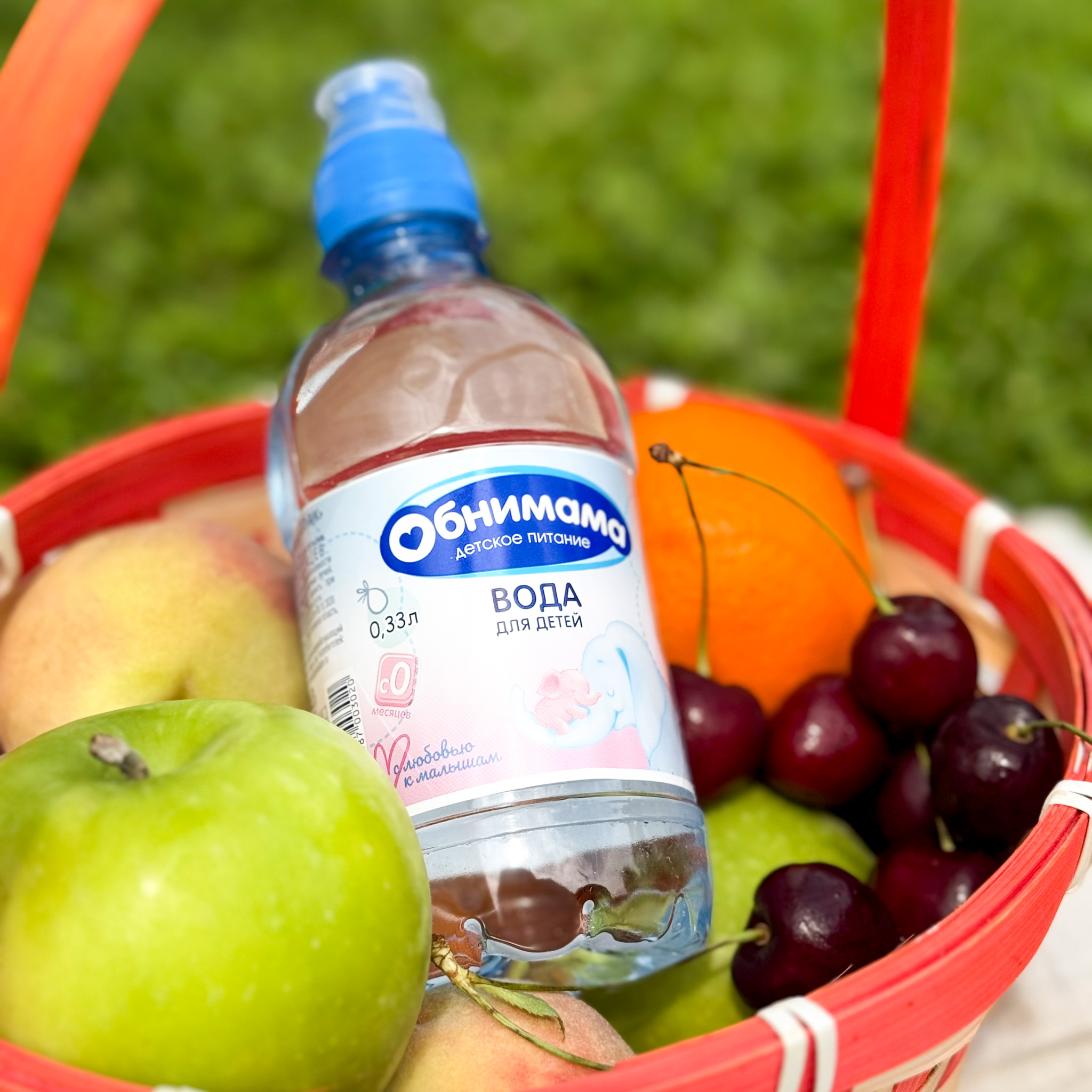Бренд «Обнимама» представил обновленную упаковку детской воды