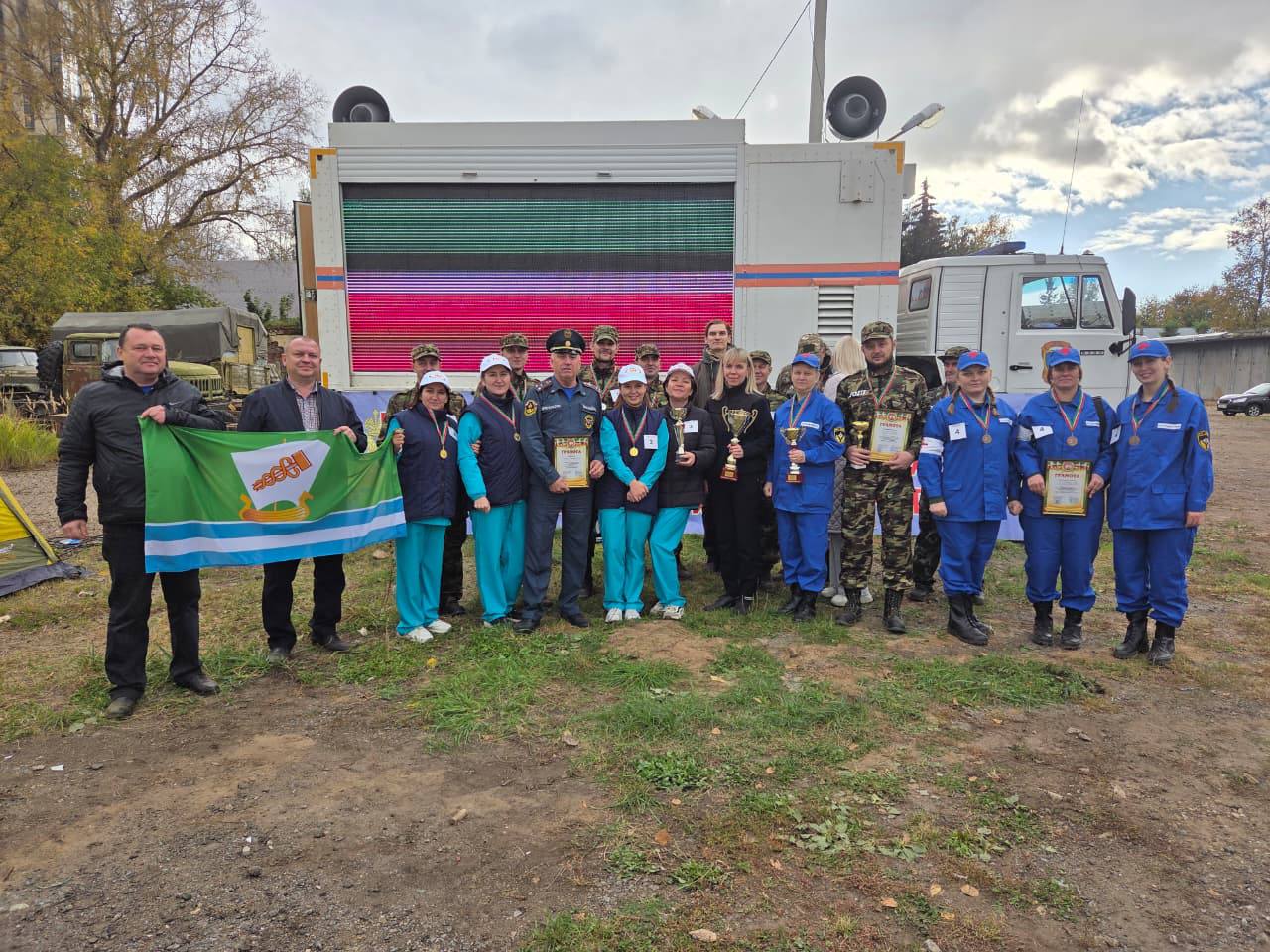 Команда ЗМК одержала победу в республиканских соревнованиях по гражданской обороне