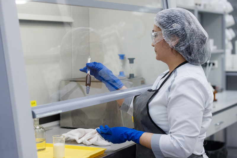 Работник лаборатории