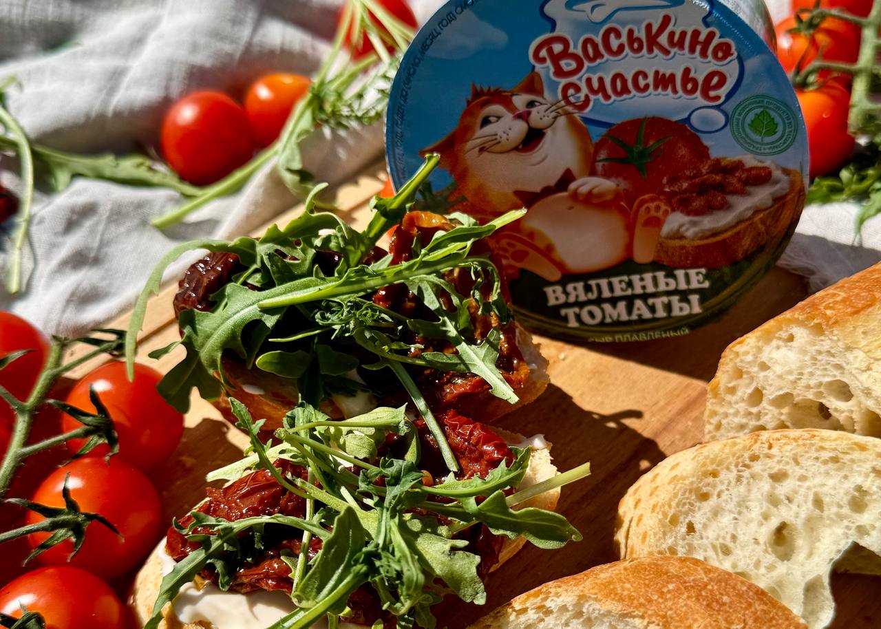Классика по-итальянски: ЗМК выпустил плавленый сыр с вялеными томатами