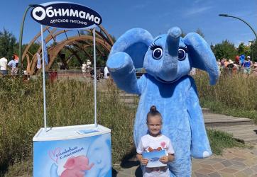 Обнимама стала участником Забега Супергероев