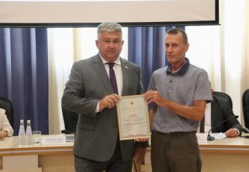 Водителя ЗМК наградили почетной грамотой Минсельхоза РФ