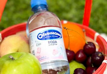 Бренд «Обнимама» представил обновленную упаковку детской воды