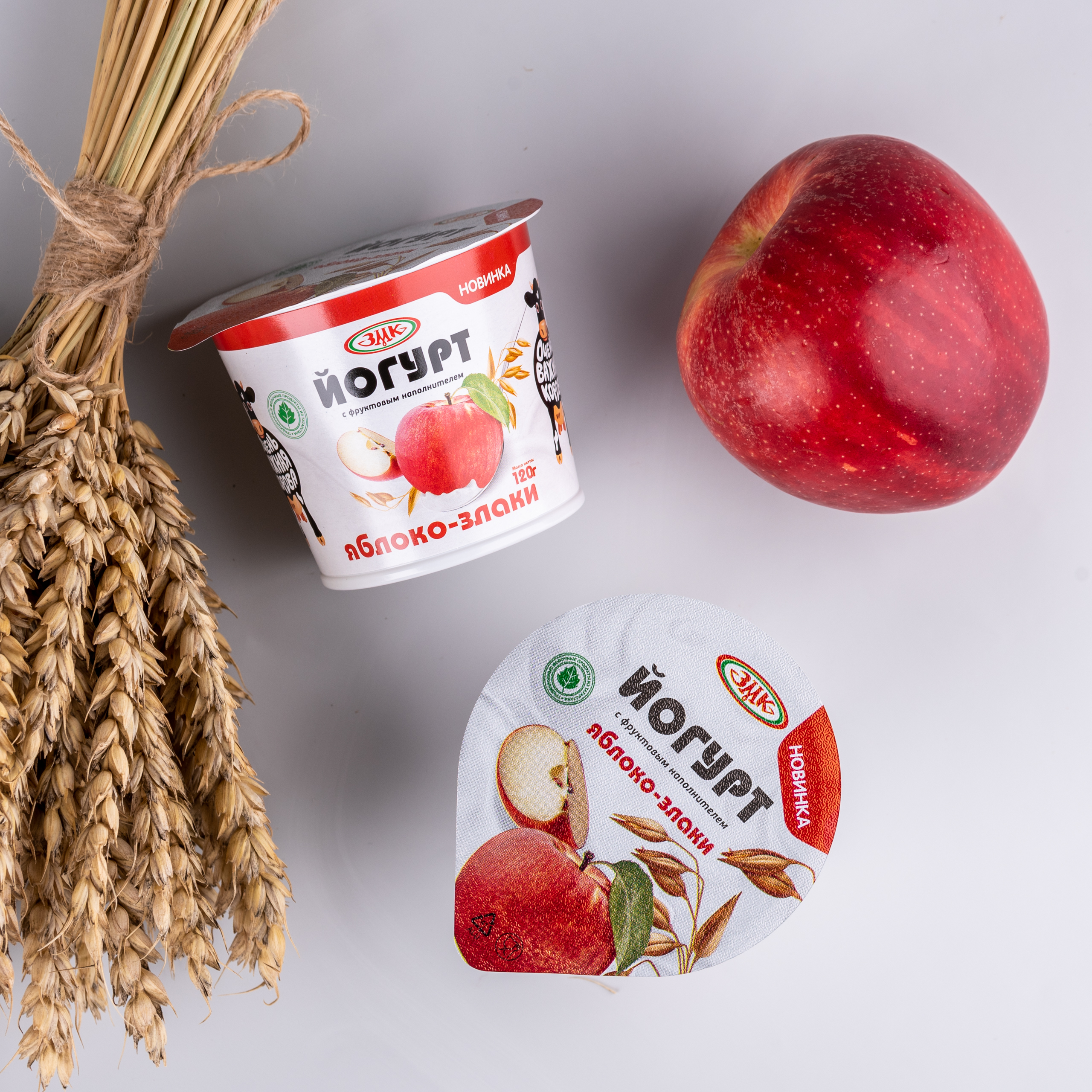 яблоко-злаки