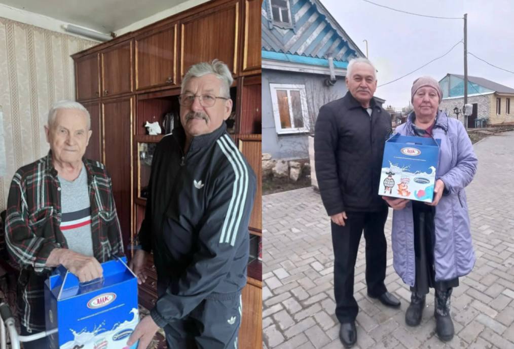 ЗМК подарил ветеранам МВД России продуктовые наборы