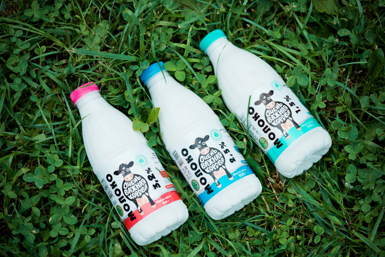 Молоко «Очень важная корова» вошло в ТОП-15 самых покупаемых брендов России