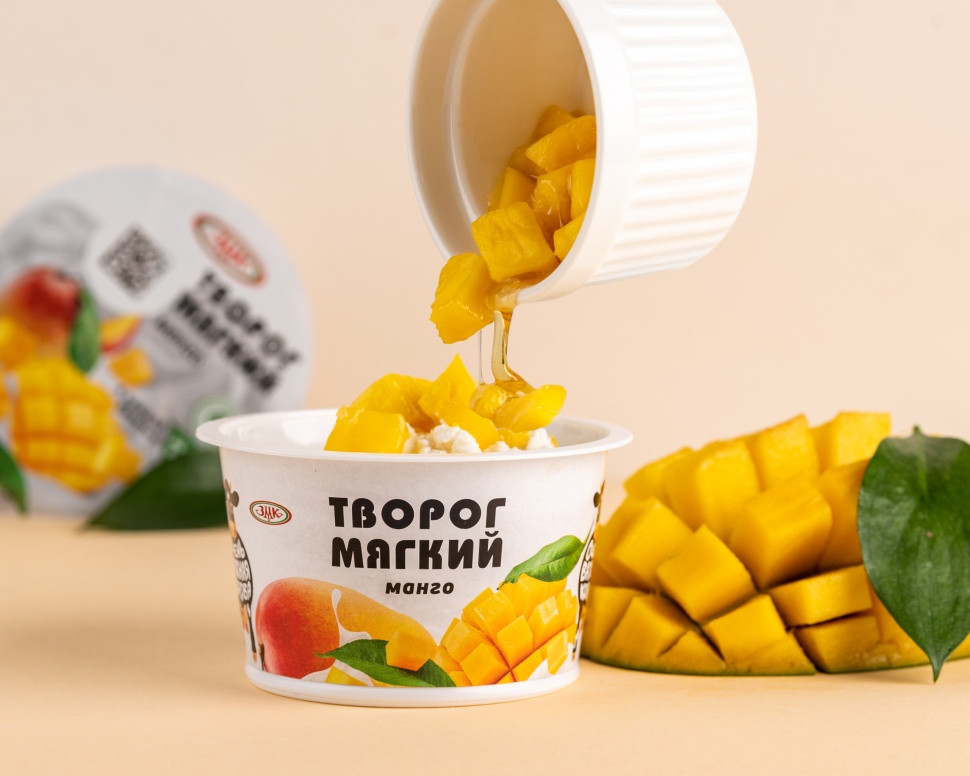 Мягкий творог ЗМК теперь еще и с манго!